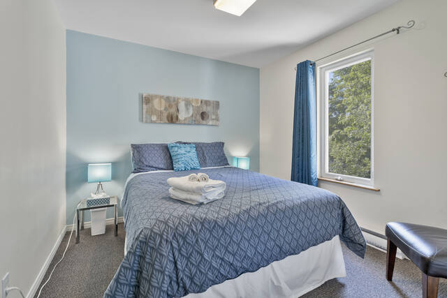 Chambre bleu nuit