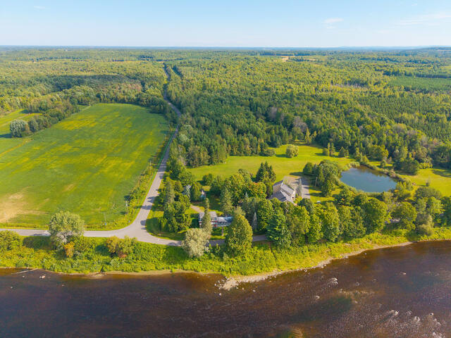 Vue aérienne panoramique